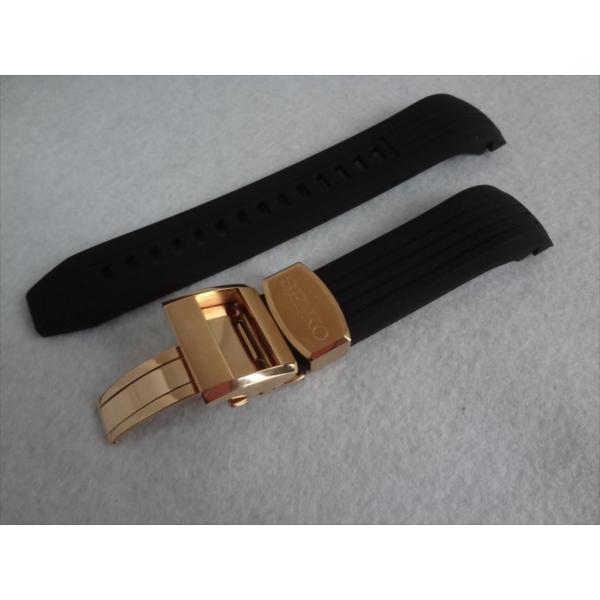 セイコーアストロン ラバーベルト ゴールドDバックル SBXB055 セイコー