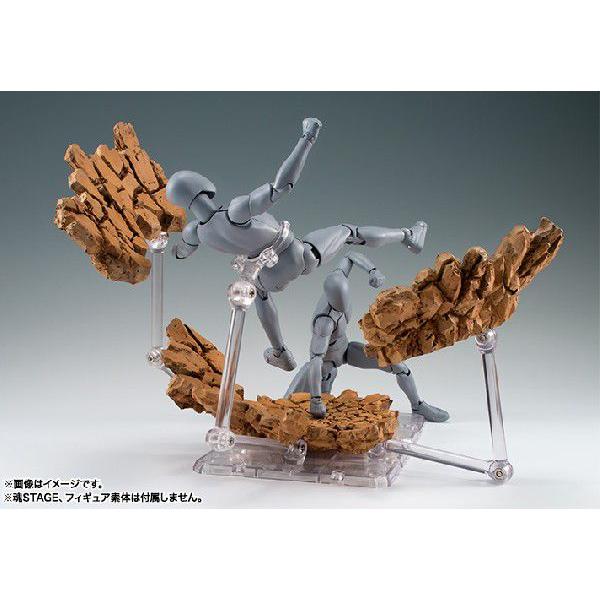 BANDAI 魂Effect Impact 地割れ グレー・ベージュ 2色セット BANDAI 魂Effect Impact 地割れ グレー・ベージュ 2色セット