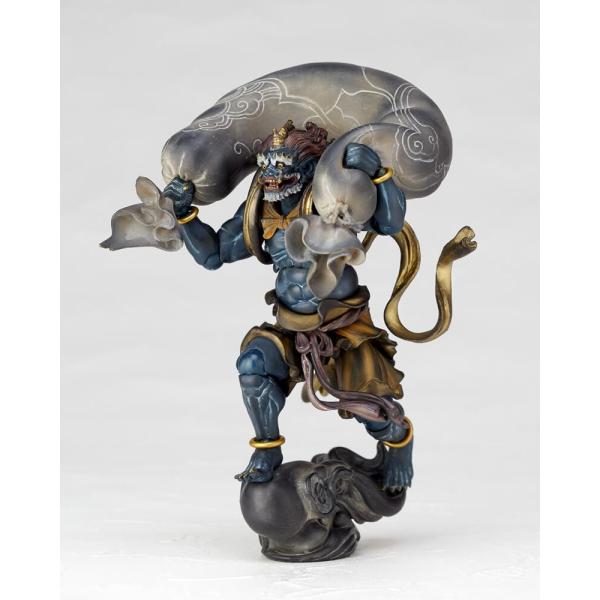 海洋堂 KT Project タケヤ式自在置物 風神(青)＆雷神(赤) 2種セット