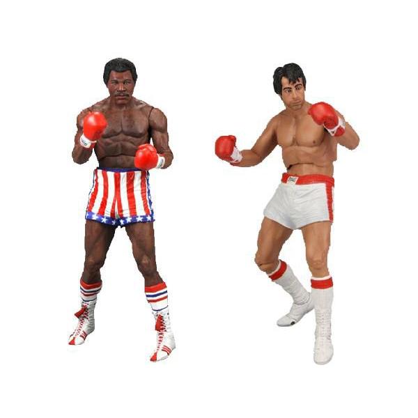 未開封◆ロッキーバルボア アポロクリード フィギュア 2点セット Amazon.co.jp: Super7 ロッキーアポロクリード (ボクシング