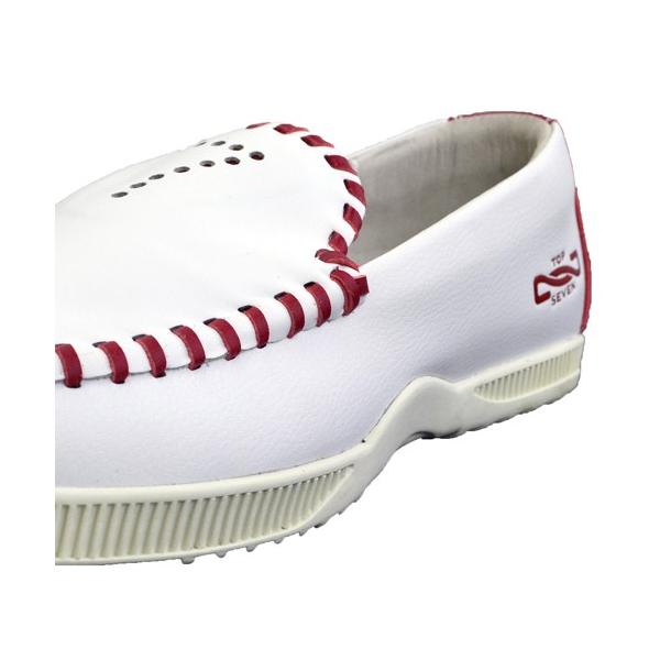 TOP SEVEN トップセブン スリッポンスニーカー TS-297 WHT/WHT