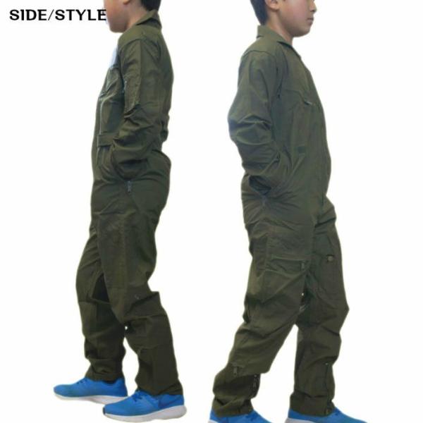 フライトスーツ つなぎ オールインワン オリーブ 軍物 空軍 ROTHCO