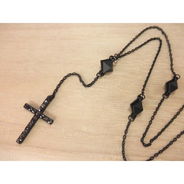 ロザリオ】ゴシックネックレス｜V系×ロック｜Noctiel - Black BY2139