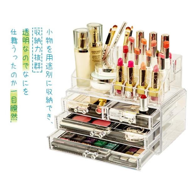 CELEB コスメボックス インテリア小物   小物入れ メイクボックス メイクボックス コスメボックス 透明 メイクケース メイク収納