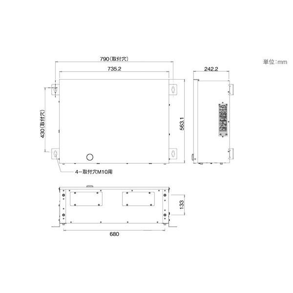 三相パワコンEPU-E-T99P-SF）田淵電機製 - その他