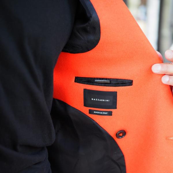 メンズ ダブル コート オレンジ 48 イタリア製 Mサイズ /【Buyee