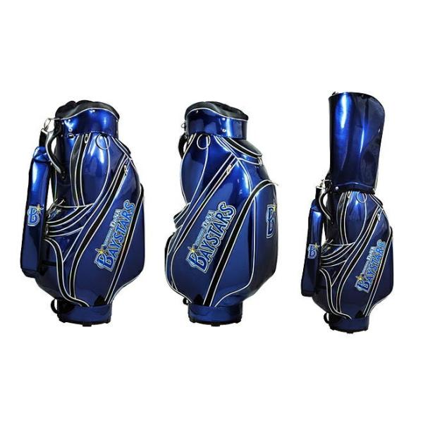 希少‼️【美品♪】横浜DeNAベイスターズ☆ゴルフ キャディバッグ／9.0