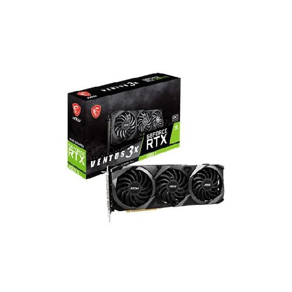 MSI (エムエスアイ) GeForce RTX 3080 Ti Ventus 3X 12G OC ゲーミング