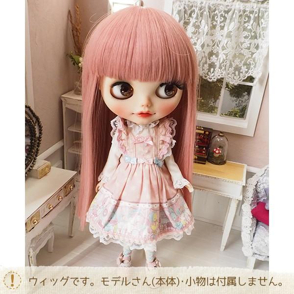 ネオブライス ウィッグ ぱっつんストレート フェアリーピンク 10インチ ☆ゆうメール可☆ /ドール Blythe Pulip プーリップ  /【Buyee】