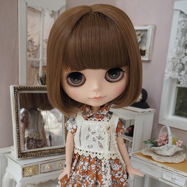 ネオブライス ウィッグ キューティ分け目ボブT マロンブラウン 10