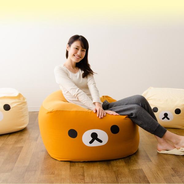 ビーズクッション クッション 大きい キューブ/Lサイズ すみっコぐらし 