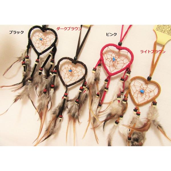 かわいいハート型ドリームキャッチャー Dream Catcher/アジアン雑貨