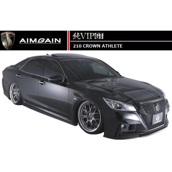 M's】トヨタ 210 クラウン アスリート 前期・後期 ボンネットスポイラー AIMGAIN 純VIP GT GRS210 GRS214  AWS210 CROWN ATHLETE /【Buyee】