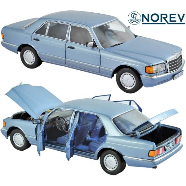 NOREV】ノレブ 1/18 W126 ベンツ 560SEL 1990y ミニカー 完成品