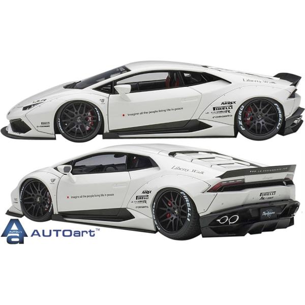 ★希少★AUTOart  1/18 LB-WORKSランボルウラカン AUTOart 1/18 リバティーウォーク LB‐シルエット ワークス