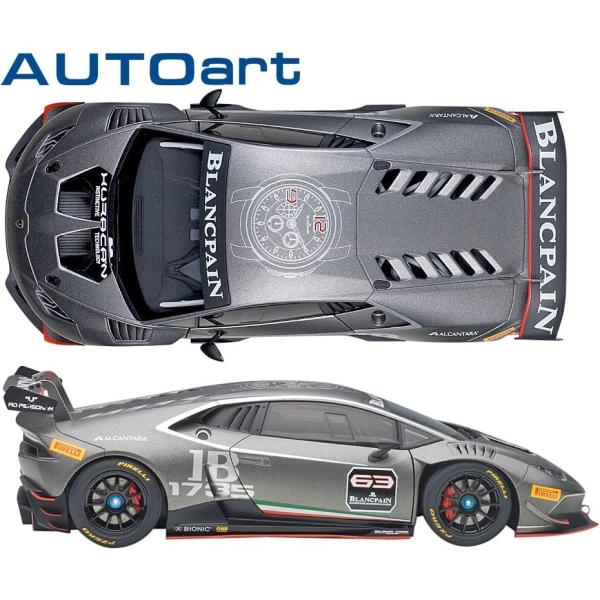 AUTOart】1/18 ランボルギーニ ウラカン LP620-2 スーパートロフェオ 2015 #63（ダーク・グレー） ミニカー 完成品  ／／開閉機構 81559 0674110815597 /【Buyee】 Buyee - Japanese Proxy Service | Buy  from Japan!