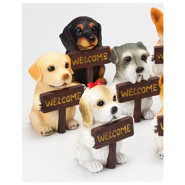 S9266 ウェルカムボード ドック ゴールデンレトリバー 犬/ドック
