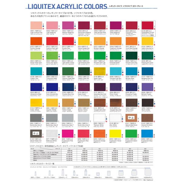 Liquitex 絵具　カラーセット リキテックス レギュラー 24色セット 6号(20ml)チューブ
