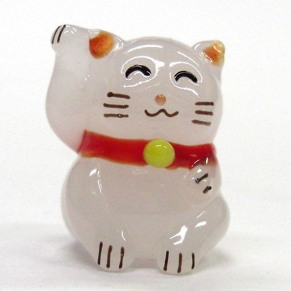 にっこり招き猫 ガラス細工 雑貨 置物 /【Buyee】