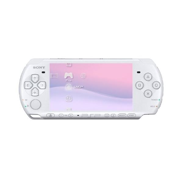 PSP 3000 パール・ホワイト(PSP-3000PW) 本体 すぐ遊べるセット