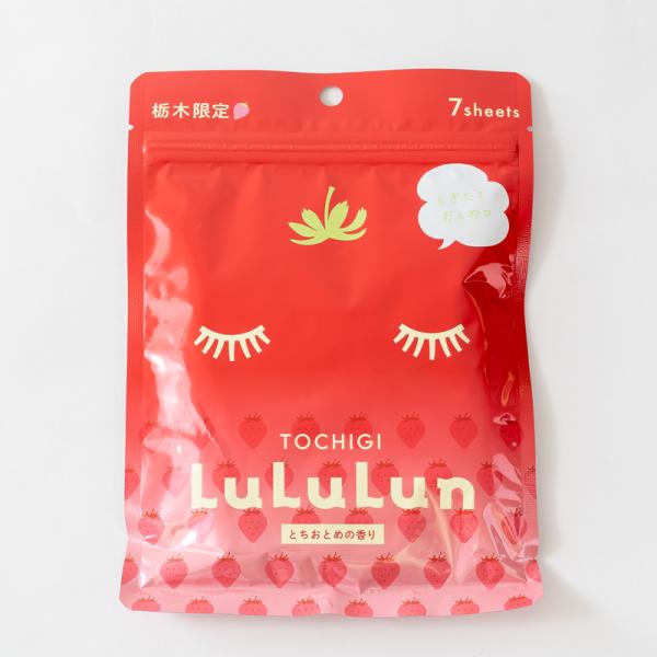 ルルルン　栃木限定　いちご　プランエス　プランエスクリニック LuLuLun フェイス パック シート 栃木限定☆とちおとめの香り 苺