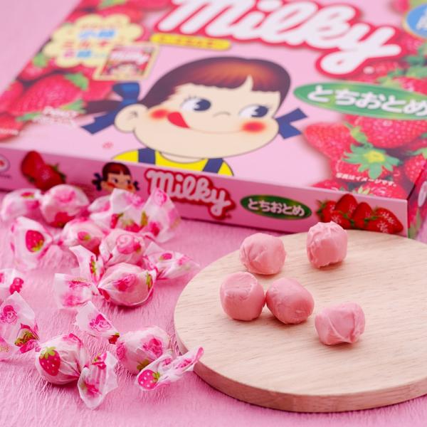 不二家 ミルキー とちおとめ苺 6箱入り ペコちゃん milky 栃木限定