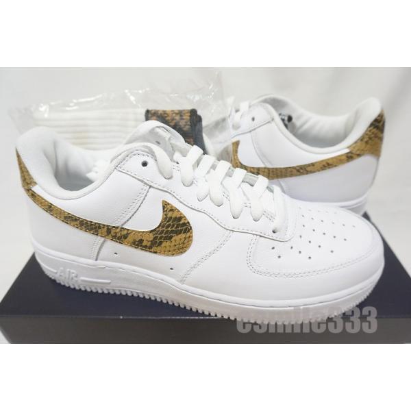 NIKE AIR FORCE 1 LOW 96 SNAKE AO1635-100 +ソックス US9/27cm ナイキ