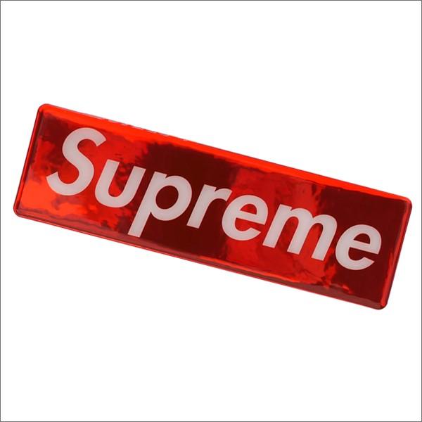 Supreme red clearance box logo sticker