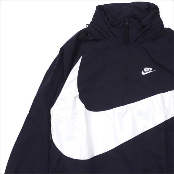 NIKE(ナイキ) BIG SWOOSH ANRK JACKET (アノラック)(ジャケット) BLACK