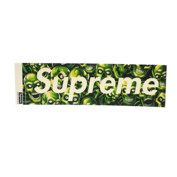 シュプリーム SUPREME Skull Pile Box Logo Sticker (ステッカー