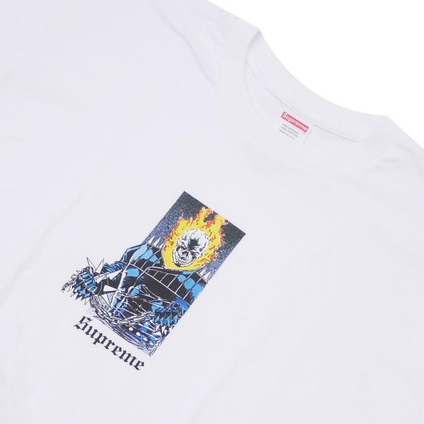 Tシャツ/カットソー(半袖/袖なし)Supreme ghost rider tee 白 Lサイズ