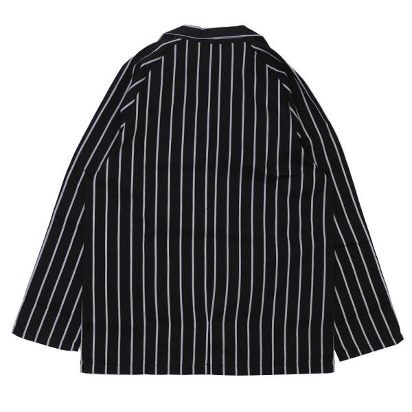 新品 クックマン Cookman Chef Lab Jacket Stripe ラボ ジャケット 
