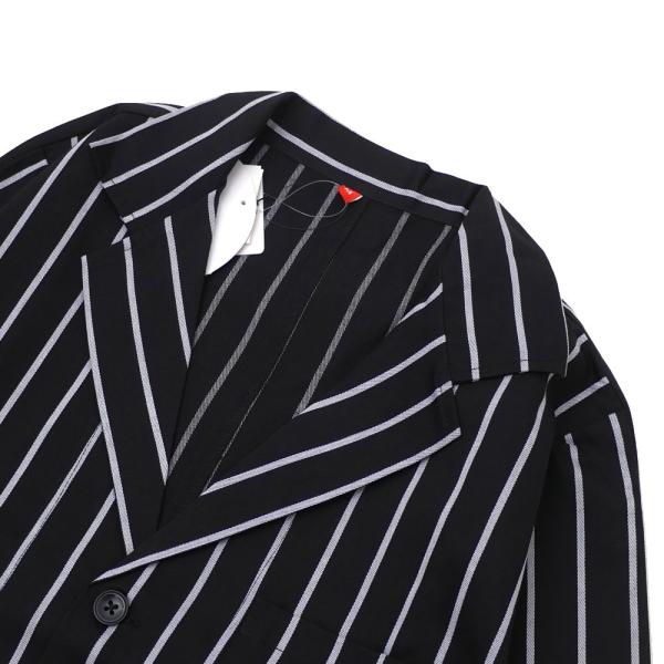 新品 クックマン Cookman Chef Lab Jacket Stripe ラボ ジャケット 