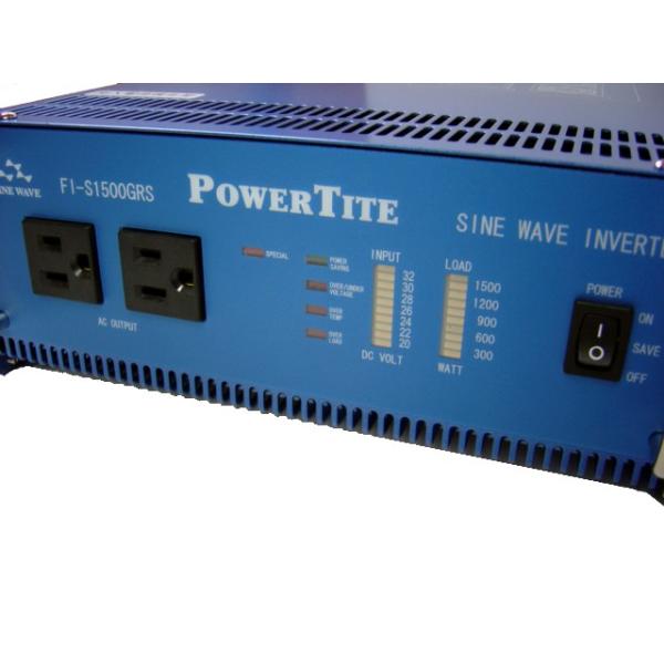 FI-S1500GRS 未来舎（POWERTITE） 正弦波インバーター 電源電圧：24V 