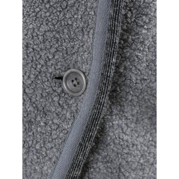 JAMES PERSE(ジェームスパース)ウールコットン スタンドカラー ボア  