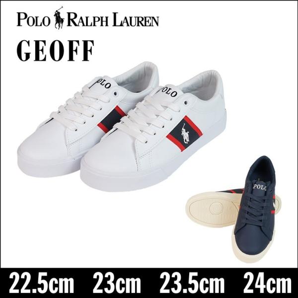 POLO RALPH LAUREN ポロラルフローレン 人工レザースニーカー GEOFF