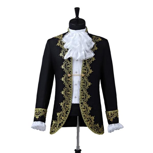 【サイズ有XS/S/M/L/XL】 王子様 衣装 大人 公爵 宮廷服 男性用スーツ 5点セット コスプレ衣装 演出服 王子様 貴族 衣装 メンズ 宮廷服 中世 大人 演奏会 撮影用 舞台 演劇オペラ声楽 貴族服装 ヨーロッパ クリスマス仮装 ハロウィン衣装 黒 白 赤 青 d9081c0c0n1 XS/S/M/L/XL コスプレ衣装 演出服 王子様 貴族 衣装 メンズ 宮廷服 公爵 宮廷服 男性用スーツ 4点セット 中世 大人 演奏会  舞台ステージ衣装 /【Buyee】