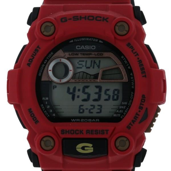 未使用カシオCASIO G-SHOCK 七福神恵比寿G-7900SLG-4JR クオーツレッド