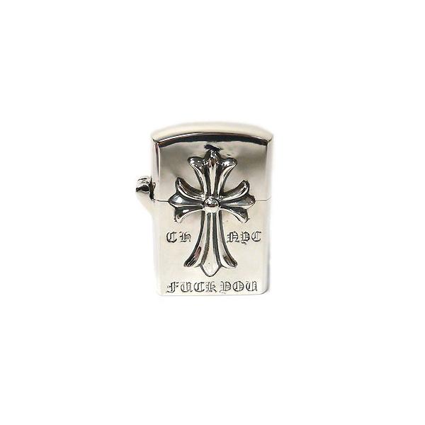 クロムハーツ CHROME HEARTS ジッポ ZIPPO ライター CHクロス NYC FUCK