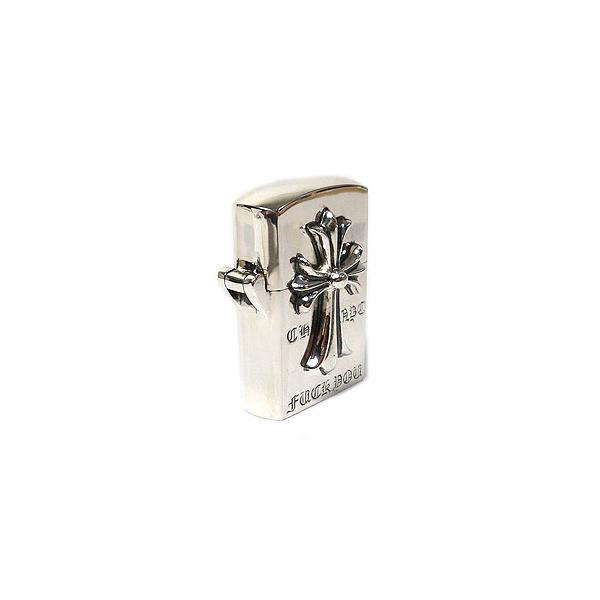 クロムハーツ CHROME HEARTS ジッポ ZIPPO ライター CHクロス NYC FUCK YOU ニューヨーク限定 メンズ ブランド  /【Buyee】