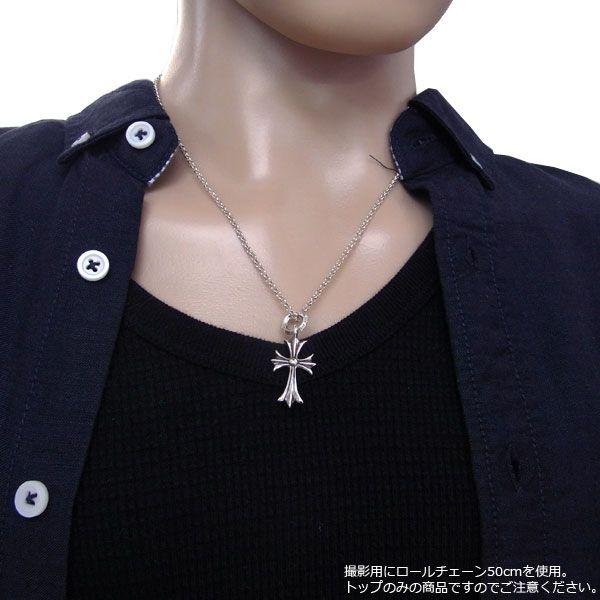 クロムハーツ ネックレス CHROME HEARTS チャーム タイニーCHクロス 