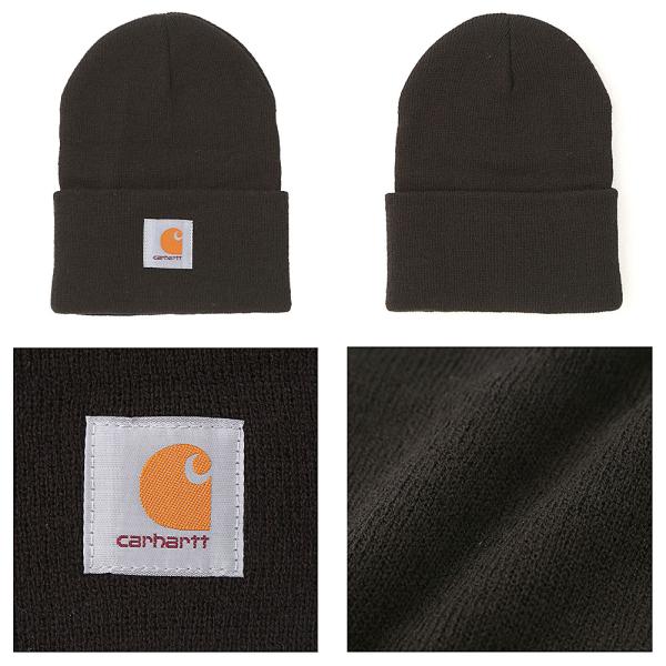 Carhartt カーハート ニットキャップ ニット帽 帽子 無地 ワンポイント