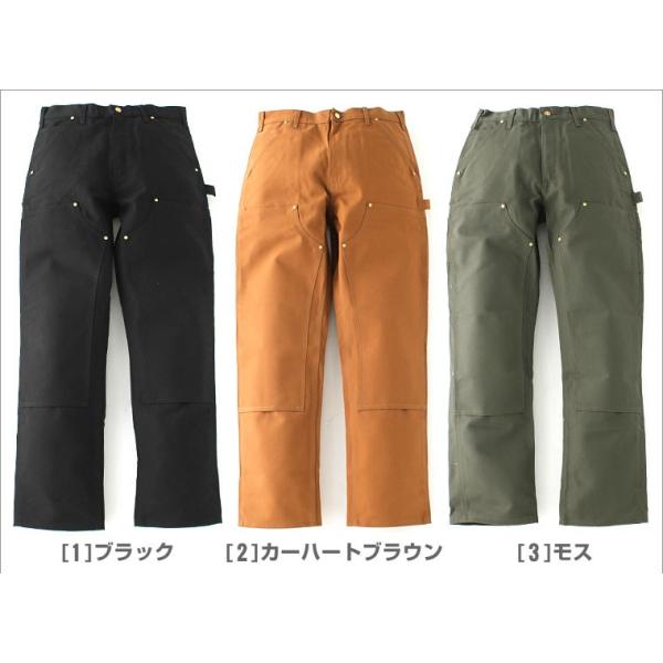 カーハート ペインターパンツ ダブルニー 厚手 12oz メンズ B01 USA