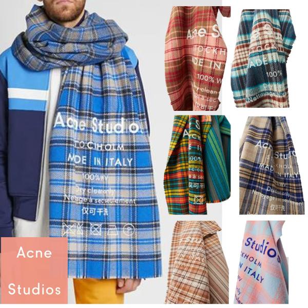 アクネ ストゥディオズ ACNE STUDIOS Cassiar Check ストール マフラー 大判ウールマフラー ウール100% レディース  メンズ スカーフ /【Buyee】 Buyee - Japanese Proxy Service | Buy from Japan!