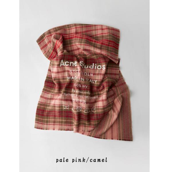 アクネ ストゥディオズ ACNE STUDIOS Cassiar Check ストール