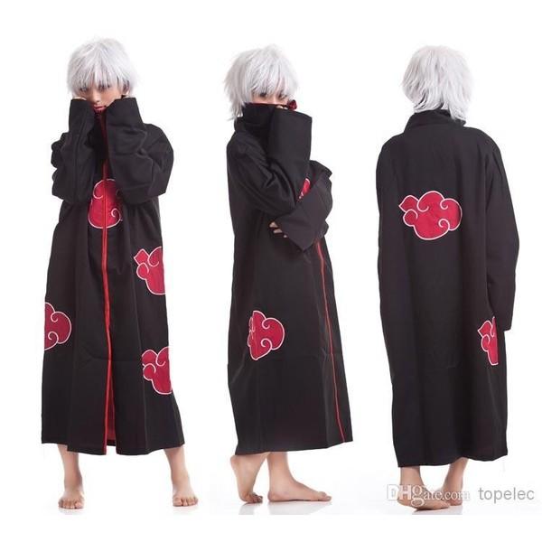 NARUTO 公式　正規品　コスプレ衣装　暁　マント　日本製　バンダイ　当時物 新品コスプレ衣装》NARUTO／暁マント - コスプレショップぱるふぇ
