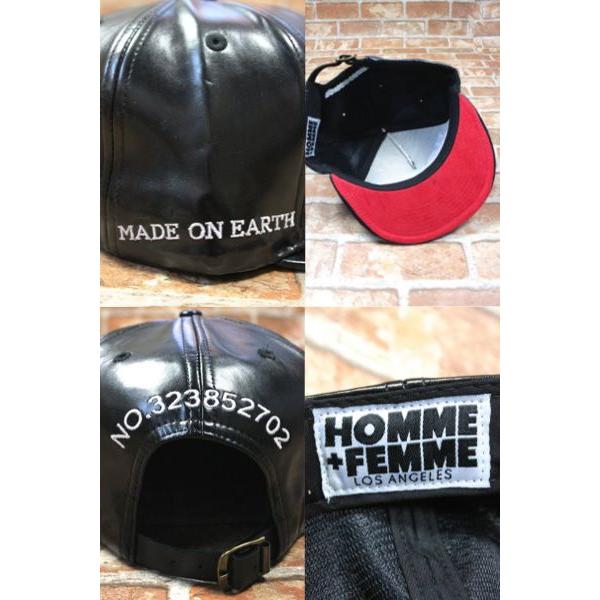 完売 HOMME+FEMME LA【オムファム エルエー】Homme Femme Logo 
