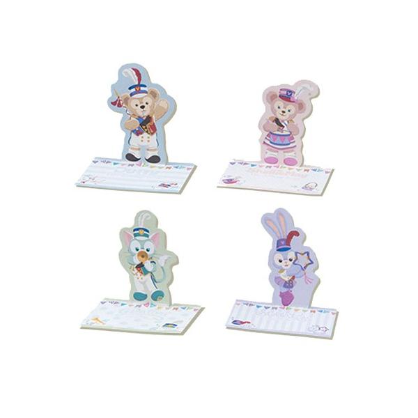 4/6〜発売 予約 ダッフィー メモ セット 4冊 メモ帳 ディズニー