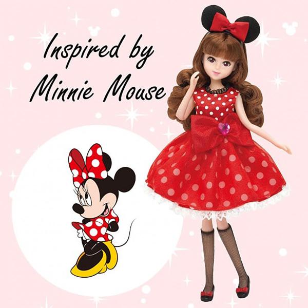 ミニー マウス ファッション ドール 人形 着せ替え ディズニー 女の子 