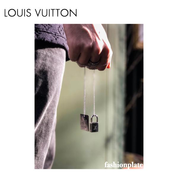 非売品】LOUIS VUITTON Padlock cadenas necklace Silver ルイ